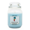 18 Oz. Scented Candle with Bubble Lid - Summertide - Lt. Blue